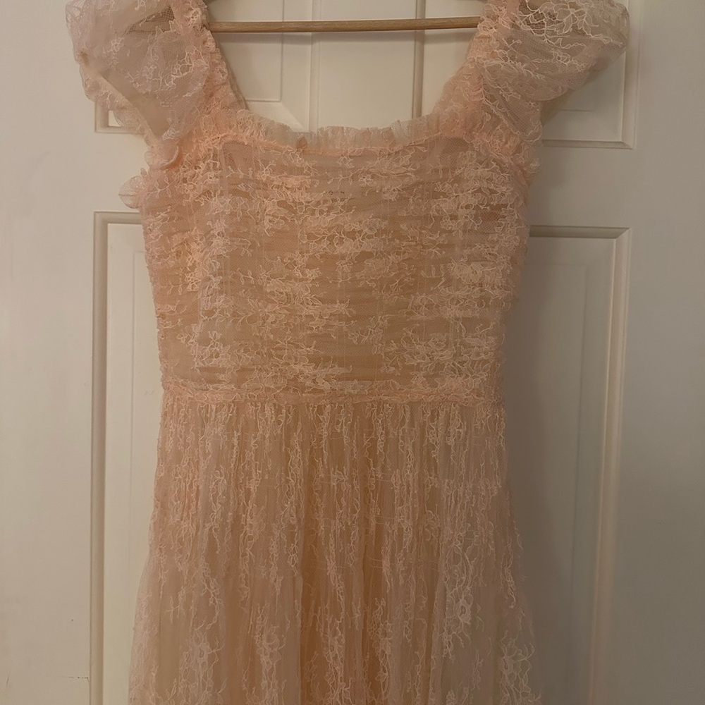Pamelina Doen Sheer Lace Dress - Picture 4 of 6